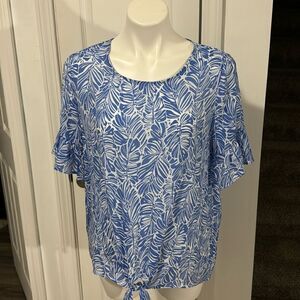 COUNTERPARTS BLOUSE SIZE M